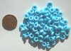 100 3x7mm Rough Cut Chalk Light Blue Spacers